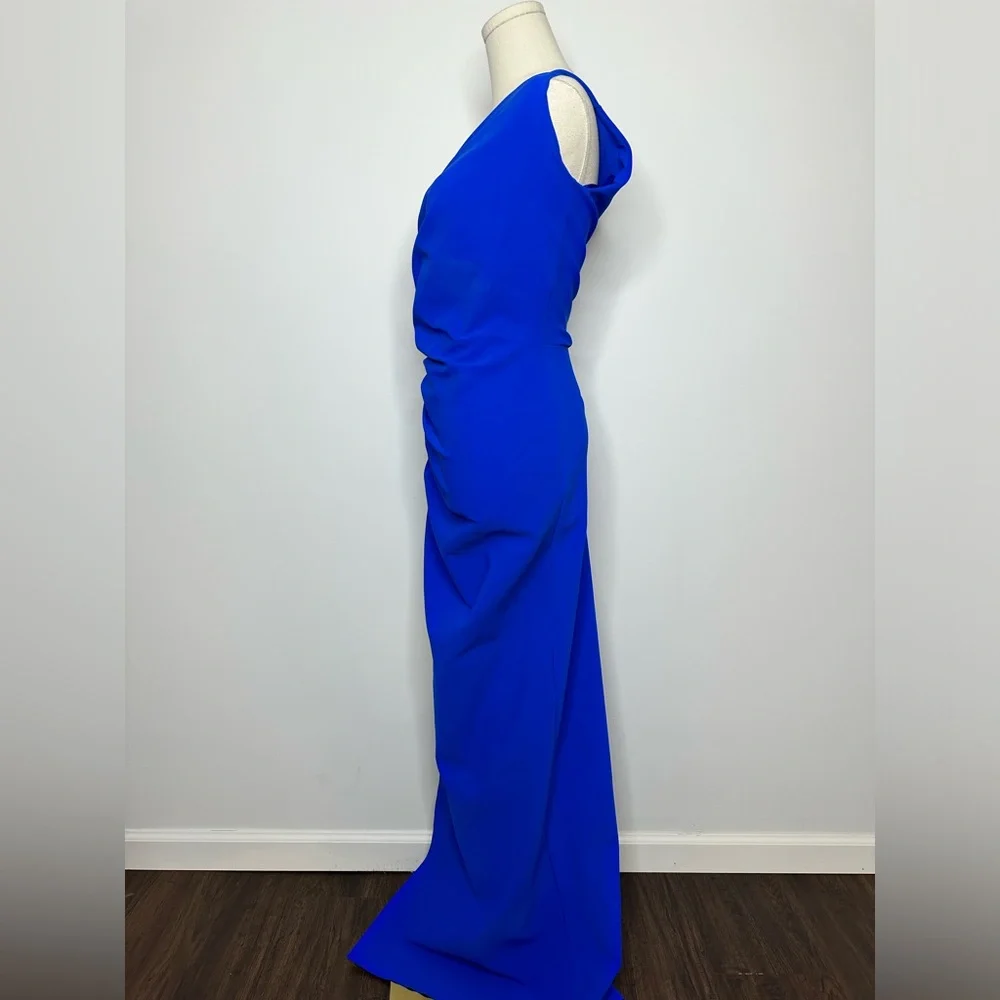 Chiari Boni Lianette One-Shoulder Embellished Gown - Picture 6 of 13